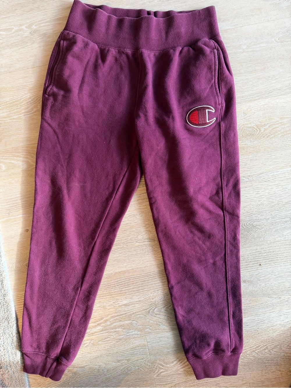Champion Burgundy Jogger Sweatpants NWOT burgundy